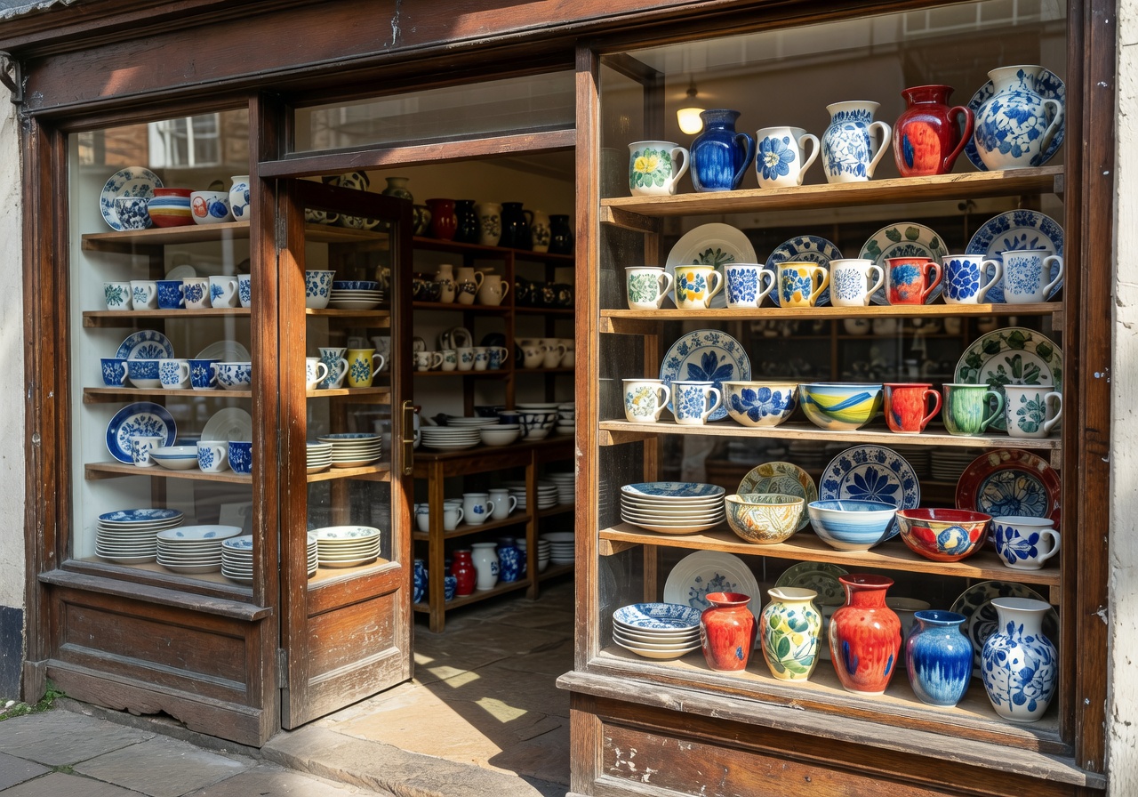 Bristow Potteries Shop Hand-painted Ceramics